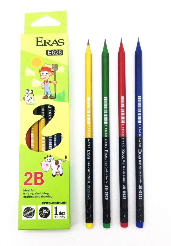 Chì 2B cao cấp có tẩy E628